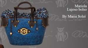 Handbag-Blue Gata de Gorgos