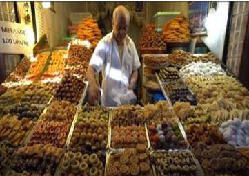 Marrakesh market stall
