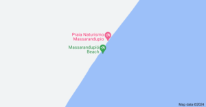 Massarandupio Beach map