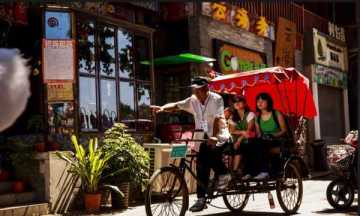 Rickshaw in China