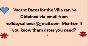 ASKING FOR VILLA INFO