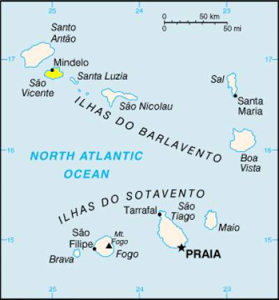 Sao Vicente Map