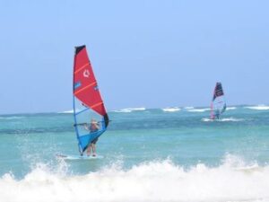 Surfing on Cape Verde