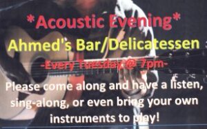 Acoustic sing a long