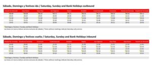 The New Bus Time Table