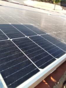 Cleaned Solar Pannal